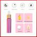 Tianzd 6 Pack 10ml Chrome Pink Glass Pipette Bottles - Essential Oil & Perfume Containers with Gold Screw Cap - Buy Online on GoSupps.com