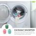 Ball Dispenser for Fabric Softener Down-y Ball Dispenser Washing Machine Laundry Ball Fabric Softener Dispenser Laundry Balls Fabric Softener Ball Dispenser for Washer (Blue) - Buy Online on GoSupps.com