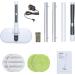 OGORI Cordless Electric Spin Mop | Rechargeable Dual Scrubber Cleaner | For Hardwood, Tile, Vinyl & Laminate Floors | 4 Reusable Pads - Buy Online on GoSupps.com