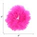 Hot Pink Solid Fur Scrunchies Pony Holder - Set of 2 | Stylish Hair Accessories - Buy Online on GoSupps.com