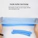 100 Pack Blue Disposable Hair Net Caps - Anti Dust Bouffant Cap for Cleaning and Hair Protection - Buy Online on GoSupps.com