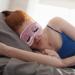 Ulife Mall Soft Satin Sleep Mask - Silk Eye Mask for Women Breathable Sleep Blindfold with Rubber Band Skin-Friendly Ultra-Like Sleep Mask - Pink - Buy Online on GoSupps.com