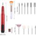 Healeved 1 Set Nail Drill Manicure Drill Electric Nail File Nail Shaper Nail File Drill for Women Nail Salon Supplies - Buy Online on GoSupps.com