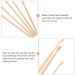 FOMIYES 5pcs Wooden Ear Picks Ear Wax Cleaner & Removal Tool - Japanese Ear Cleaning Kit for Ear Care and Health Supplies - Buy Online on GoSupps.com