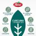 Abbey Nature & Science Curcuma - Premium Liquid Technology with Vitamin C & D - 185x Bioavailability - High-Dose Lab Tested - 90 Capsules - International Shipping - Buy Online on GoSupps.com