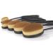 Vitalmaxx Make Up Brush Set Contouring Deluxe | Professional 10-Part Face & Eyeshadow Brush Set | Premium Cosmetic Brushes for Flawless Makeup - Buy Online on GoSupps.com