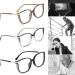 Stylish Large Cat Eye Ladies Reading Glasses Anti Blue Light Computer Readers Anti Glare Glasses(Couleur:Brown Grandeur:1.0x) - Buy Online on GoSupps.com