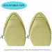 BeeSpring Metatarsal Forefoot Pads (2 Pairs) for Heels - Non-Slip Shoe Inserts for Pain Relief & Comfort - Beige & Black - Buy Online on GoSupps.com