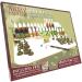 The Army Painter Model Paint Stand & Paint Brush Holder -Dropper Bottle Paint Rack  Paint Station with Brush Organizer-Paint Organizer for Acrylic Painting for 30 Warpaints  7 Paintbrushes & Water Cup