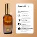 Pure Moroccan Argan Oil - Deeply Moisturizing Hair Serum for Dry, Damaged, Curly & Frizzy Hair - Non-Greasy Formula for Women and Men - Paraben-Free - Hair, Nail, and Skin Treatment - Buy Online on GoSupps.com