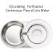 Sfozstra 3L Automatic Pet Water & Cat Feeder - BPA-Free Stainless Steel Bowl - Buy Online on GoSupps.com