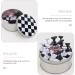 minkissy 1 Set Crystal Nail Holder Nail Art Holder Practice Stand Kickstand Finger Practice Stand Braces Nail Art Display Nail Display Stand Fake Nail Support Rack Manicure Checkerboard 9.2x9.3cm As Shown - Buy Online on GoSupps.com