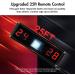 Seesii LED Gym Timer | Ultra-Clear Interval Timer with Remote | Countdown/Up Wall Clock with Buzzer | Connectable Power Fitness Timer for Gym, Home, Garage | 1.5 Inch Bright Red - Buy Online on GoSupps.com