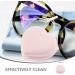 LOGOFUN Heart Shaped Lens Cleaner | Portable Screen Wipe & Adorable Bag Pendant - Pink - Buy Online on GoSupps.com