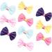Balacoo 10Pcs Puppy Dog Hair Bow with Alligator Clips Small Bowknot Hairpin Kitten Bow Barrettes Pet Grooming Hair Accessories for Pet Cat Dog Doggie(Random) - Buy Online on GoSupps.com