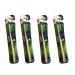 Woo Bamboo Standard Toothbrush with Soft Bristles - Family Four Pack