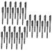 Didiseaon 30 Pcs Eyebrow Marker Pen Beauty Marker Cosmetic Liner Salon Mapping Pen Marker Pens Plastic Black