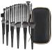 Buy Magefy Professional 22PC Makeup Brush Kit - Foundation & Eyeshadow Brushes with PU Leather Bag | International Shipping Available - Buy Online on GoSupps.com