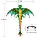 Green Dragon Kite - Easy Flyer for Kids & Adults | Colorful Tail String | Outdoor Sports & Beach Fun - Buy Online on GoSupps.com
