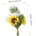 Zerodeko Sunflower Bouquet Artificial Sunflower Flower Artificial Flower Bundles Sunflower Bridal Bouquet Decor Sunflowers Artificial Flowers Wedding Ornaments Bride White Plastic - Buy Online on GoSupps.com