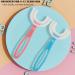 U-Shaped Kids Toothbrush 360 Manual Toothbrush for 6-12 Years Old - 2 Count - Buy Online on GoSupps.com