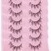 DSLONG Cat Eye Lashes - 12mm Fluffy Wispy Short Fake Eyelashes - 7 Pairs Fox Eye Natural Lashes - Buy Online on GoSupps.com