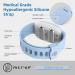 EmeTerm Anti-Nausea Wristband Relieve Morning Motion Travel Sickness Rechargeable Drug Free Bands Without Side Effects - Extra 2pack Conductive Gel - Buy Online on GoSupps.com