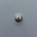 24 Silver Metal Ornament Caps - Egg Top Findings End Caps | Quality Craft Supplies - Buy Online on GoSupps.com