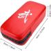 Alomejor Boxing Pads Punch PU Leather Kick Target Pad for MMA Martial Arts Training (Red) - Buy Online on GoSupps.com
