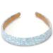 LONEEDY 3 Pack Glitter Sequins Hard Headbands for Kids & Women - Pink, Sky Blue, White - Buy Online on GoSupps.com