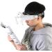 LED Illuminated Hands Free Magnifier Head Mounted Reading Magnifying Visor-1X to 3.5X Zoom Lighted Magnifying Glass with Detachable Lenses Headset Headband Magnifier Loupe for Reading Repair Jewelry - Buy Online on GoSupps.com
