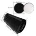 Buy Pinkiou 2-in-1 Makeup Brushes Color Removal Cleaner Sponge & Switch Armband Cleaner - International Shipping - Buy Online on GoSupps.com