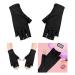 Vipomkowa Nail Machine Special Gloves For Nail Salon Baking Lamp Heat Insulation Sun Breathable Nail Leakage Gloves Nail Stand Holder A Black - Buy Online on GoSupps.com