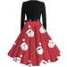 Shop Hanxiulin Women's Christmas Mini Dress | Sexy Hooded Sweater Party Dress - Elegant Long-Sleeved Top in Watermelon Red XXL - Buy Online on GoSupps.com