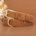 Beirui Soft Padded Leather Dog Collar - Comfortable & Durable for All Sizes | High-Quality Alloy Fittings | Brown Neck 28-38cm Width 2cm - Buy Online on GoSupps.com