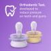 Philips AVENT Ultra Start Pacifiers Orthodontic Dummies for Newborns 0-2 Months BPA-Free with Sterilisation and Carry Case Pack of 2 SCF075/01 - Buy Online on GoSupps.com