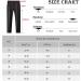 LUSHENUNI Men's Slim Fit High Stretch Golf Pants | Ice Silk Dress Pants with Expandable Waistband | Black/Grey 33 - Buy Online on GoSupps.com