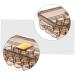 Hohopeti Box Egg Carton to go Food containers with lids Egg Dispenser Egg Tray Carrier Household re-usable - Buy Online on GoSupps.com
