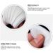 Balacoo Cotton Makeup Cleaning Pads 2 Sets Exfoliating Face Sponges 100% Pure Cotton 6x6cm Perfect for Gentle Makeup Removal & Facial Care - Buy Online on GoSupps.com