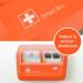 First Aid Suitcase DIN 13157:2021 with Wero Smart Box Wall Bracket & Sticker - Complete Bandage Box for Home & Workplace - Orange - Buy Online on GoSupps.com