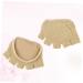 FOMIYES 3 Pairs Toe Cover Liners Socks - High Heels Massage Metatarsal Sleeve Pads & Ball of Foot Cushions for Women - Breathable Cotton Finger Protectors - Buy Online on GoSupps.com