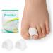Toe Spacers Correct Toes - 12 Pack Toe Separators for Overlapping Toes Women and Men Correct Toes Big Toe Alignment Bunion Relief Hammer Toe Straightener(Large White)
