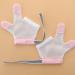 Kids Thumb Sucking Guards - 2 Pairs of Soft Mesh Fabric Gloves with Wrist Bands - Stop Thumb Sucking with Tofficu Baby Finger Stop Kit (L) - Buy Online on GoSupps.com