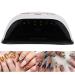ZJchao 168W UV Gel LED Nail Dryer Lamp - Fast Drying Painless Nail Art Light for Manicure - EU Connector - Buy Online on GoSupps.com