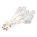 Sivifood White Kandiszucker Sticks - 25 Natural Sugar Sticks for Tea & Gifts | Perfect for Christmas Decoration - Buy Online on GoSupps.com
