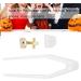 Hip Hop False Tooth Brass Teeth Brace Decoration for Party for Daily Use(gold) - Buy Online on GoSupps.com