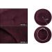ICSTH French Beret - Wool Solid Color Women's Beanie Cap Hat in Rose Red - Buy Online on GoSupps.com