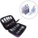 10 x 10ml Transparent Glass Bottles with Natural Semi-Precious Stones & Essential Oils - Free Carrying Bag Multi-Colored Medicinal Crystal Chips - International Shipping Available - Buy Online on GoSupps.com