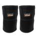 HUEGLO Soft Sponge Knee Pads for Girls - Protective Volleyball & Dance Knee Pads, Medium Black - 1 Pair - Buy Online on GoSupps.com