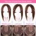 RemeeHi Clip-on Crown Hairpiece - 30cm Real Hair in Chestnut Brown for Effortless Style - Buy Online on GoSupps.com